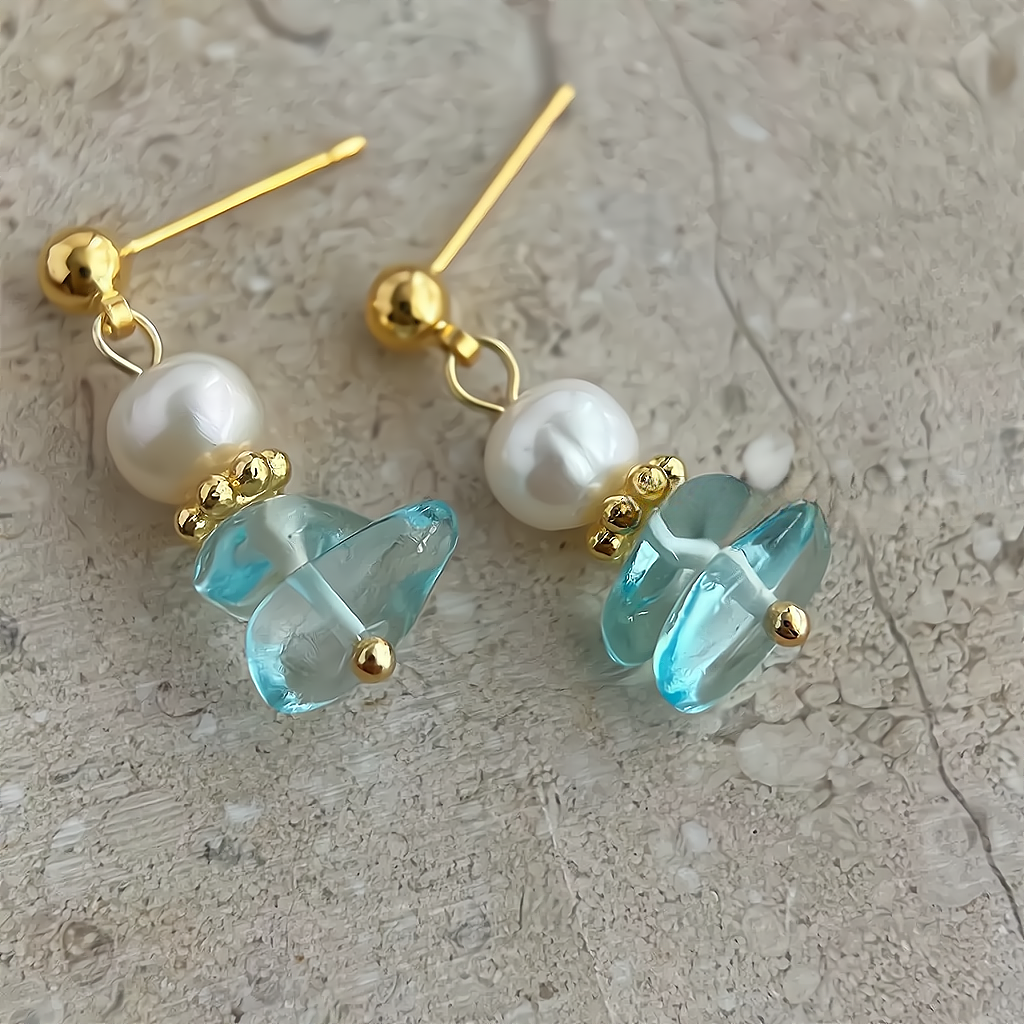 Boucles d'oreilles en cristal Radiant Serenity